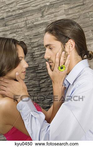 Couple romancing View Large Photo Image Stock Image - Couple romancing. Fotosearch
