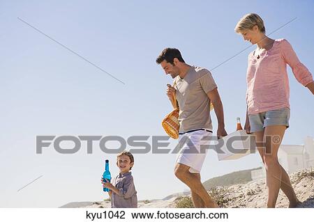 Family on vacations on the beach View Large Photo Image Stock Image - Family on vacations on the beach. Fotosearch