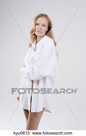 Portrait of a woman posing View Large Photo Image Stock Photography - Portrait of a woman posing. Fotosearch