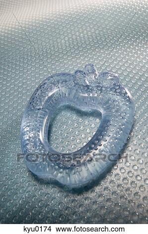 Teething ring, close-up View Large Photo Image Picture - Teething ring, close-up. Fotosearch
