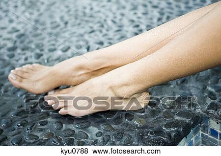 Woman taking a spa treatment View Large Photo Image Stock Photo - Woman taking a spa treatment. Fotosearch