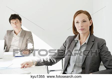 Business executives in a conference room View Large Photo Image Stock Photography - Business executives in a conference room. Fotosearch