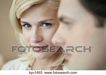 Portrait of a woman smiling View Large Photo Image Stock Image - Portrait of a woman smiling. Fotosearch