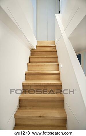 Stock Photo - Staircase of a house. Fotosearch