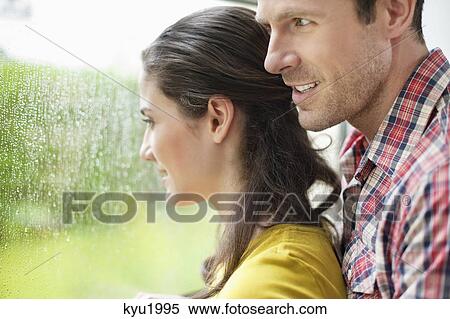 Stock Photography - Close-up of a romantic couple. Fotosearch