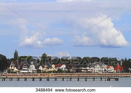 Allemagne, Travemunde. German seaside resort. View Large Photo Image Picture - Allemagne, Travemunde. German seaside resort.. Fotosearch