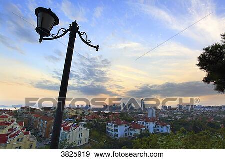 Stock Photo - Asia, China, Shandong Province, Qingdao. Fotosearch