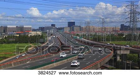 Asia, China, Shanghai. View Large Photo Image Stock Photo - Asia, China, Shanghai.. Fotosearch
