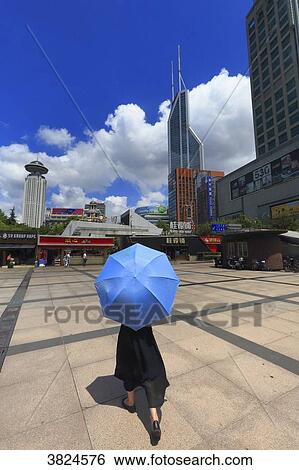 Stock Photograph - Asia, China, Shanghai.. Fotosearch