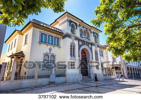 Bank of Portugal in the city of Faro, Algarve region, Portugal View Large Photo Image Stock Image - Bank of Portugal in the city of Faro, Algarve region, Portugal. Fotosearch