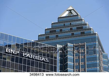 Canada. Province of Quebec, Montreal. The city center. McGill College Avenue. The BNP Paribas building View Large Photo Image Stock Image - Canada. Province of Quebec, Montreal. The city center. McGill College Avenue. The BNP Paribas building. Fotosearch