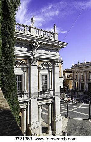 Capitol Square and marie rome view from the monument Victor Emmanuel II, Rome, Lazio, Italy View Large Photo Image Stock Photo - Capitol Square and marie rome view from the monument Victor Emmanuel II, Rome, Lazio, Italy. Fotosearch