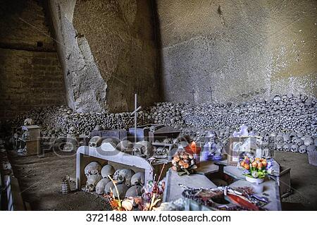 Cemetery Fontanelles, Province of Naples, Campania, Italy View Large Photo Image Stock Photo - Cemetery Fontanelles, Province of Naples, Campania, Italy. Fotosearch