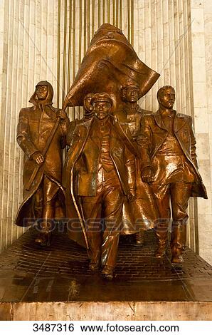 Central Asia, Kyrgyzstan, Chuy province, capital Bishkek, Ala-Too place, the State historical museum, Lenin statue View Large Photo Image Stock Photograph - Central Asia, Kyrgyzstan, Chuy province, capital Bishkek, Ala-Too place, the State historical museum, Lenin statue. Fotosearch