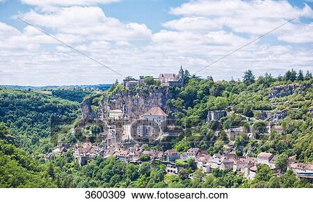 City of Rocamadour, Lot, France View Large Photo Image Stock Photo - City of Rocamadour, Lot, France. Fotosearch