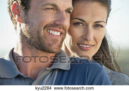 Picture - Close-up of a romantic couple. Fotosearch