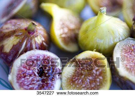 Close-up of figs View Large Photo Image Stock Photo - Close-up of figs. Fotosearch