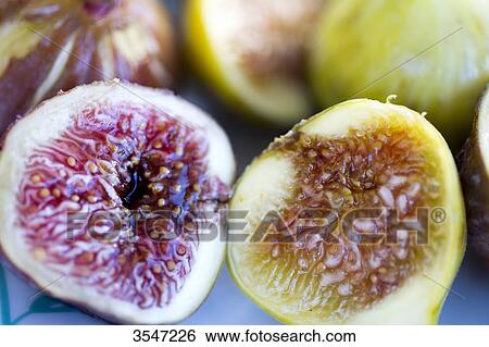 Stock Photograph - Close-up of figs. Fotosearch