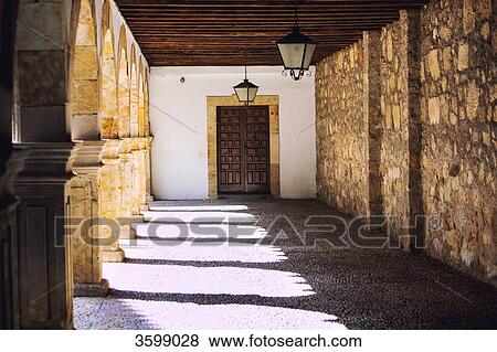 Courtyard, Salamanca, Spain View Large Photo Image Stock Photo - Courtyard, Salamanca, Spain. Fotosearch