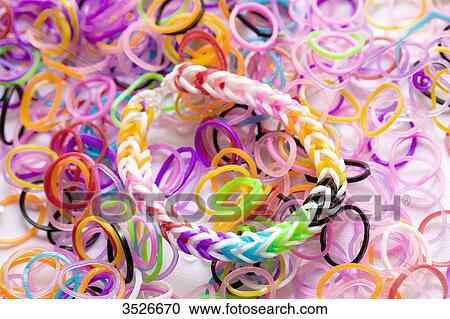 Elastic bracelet View Large Photo Image Stock Image - Elastic bracelet. Fotosearch