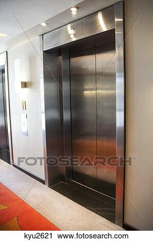 Elevator in the office View Large Photo Image Stock Image - Elevator in the office. Fotosearch