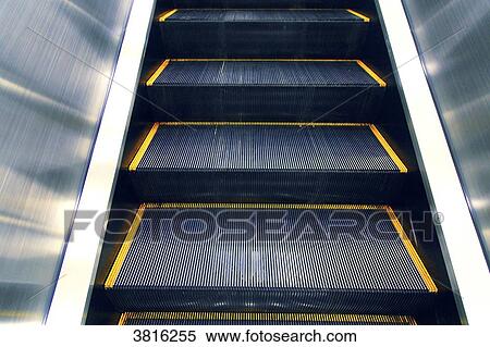 Escalator View Large Photo Image Stock Photography - Escalator. Fotosearch