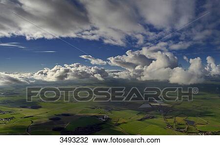 France, aerial view at the height of clouds covering the Vendee countryside View Large Photo Image Stock Image - France, aerial view at the height of clouds covering the Vendee countryside. Fotosearch