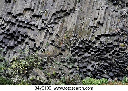 France, Ardeche, Valley of Lignon, basaltic flows View Large Photo Image Stock Image - France, Ardeche, Valley of Lignon, basaltic flows. Fotosearch