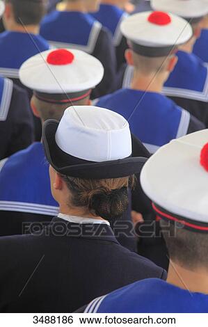 Stock Photograph - France, army sailors. Fotosearch
