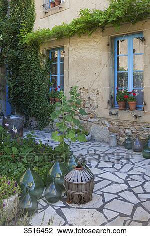 France, Aude, Bugarach B & B Le Presbytere View Large Photo Image Stock Image - France, Aude, Bugarach B & B Le Presbytere. Fotosearch