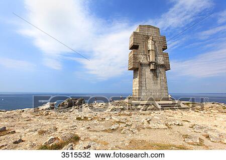 France, Brittany, Crozon Peninsula. Pen Hir cape. Monument to the Bretons of Free France, known as the Cross of Pen-Hir. View Large Photo Image Stock Image - France, Brittany, Crozon Peninsula. Pen Hir cape. Monument to the Bretons of Free France, known as the Cross of Pen-Hir.. Fotosearch