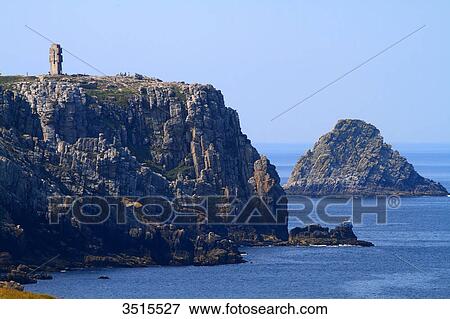 France, Brittany, Crozon Peninsula. Pen Hir cape. Monument to the Bretons of Free France, known as the Cross of Pen-Hir. View Large Photo Image Stock Photo - France, Brittany, Crozon Peninsula. Pen Hir cape. Monument to the Bretons of Free France, known as the Cross of Pen-Hir.. Fotosearch