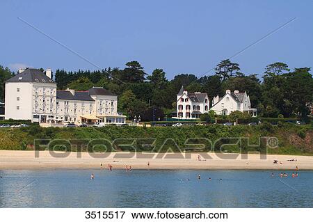 France, Brittany, Crozon Peninsula. Crozon-Morgat. View Large Photo Image Stock Photo - France, Brittany, Crozon Peninsula. Crozon-Morgat.. Fotosearch