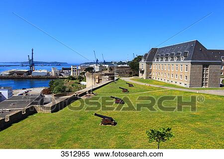 France, Brittany, Finistere, Brest. Maritime Prefecture of the Atlantic. View Large Photo Image Stock Photography - France, Brittany, Finistere, Brest. Maritime Prefecture of the Atlantic.. Fotosearch