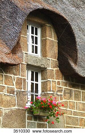 Stock Image - France, Brittany, Finistere, Pont Aven.. Fotosearch