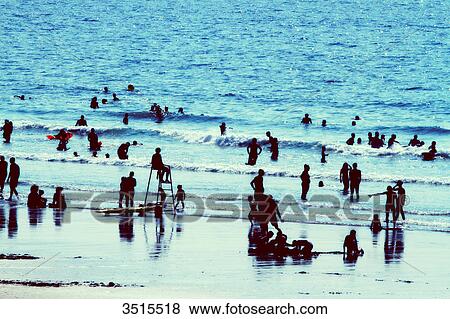 France, Brittany. Kervel beach. View Large Photo Image Stock Photo - France, Brittany. Kervel beach.. Fotosearch