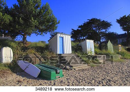 France, Brittany. Kervoyal beach. View Large Photo Image Stock Photo - France, Brittany. Kervoyal beach.. Fotosearch