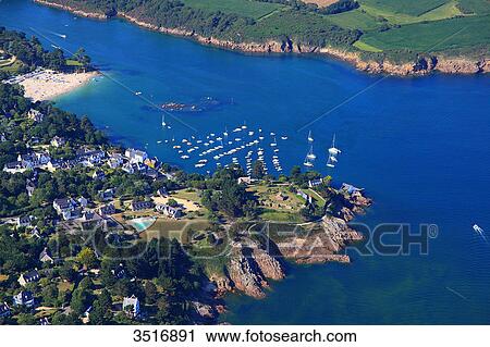 France, Brittany, Morbihan. Aerial view. Port-Manec'h View Large Photo Image Stock Image - France, Brittany, Morbihan. Aerial view. Port-Manec'h. Fotosearch