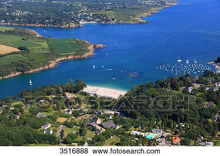 France, Brittany, Morbihan. Aerial view. Port-Manec'h View Large Photo Image Stock Photo - France, Brittany, Morbihan. Aerial view. Port-Manec'h. Fotosearch