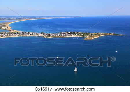 France, Brittany, Morbihan. Aerial view. Gavres peninsula View Large Photo Image Stock Photo - France, Brittany, Morbihan. Aerial view. Gavres peninsula. Fotosearch