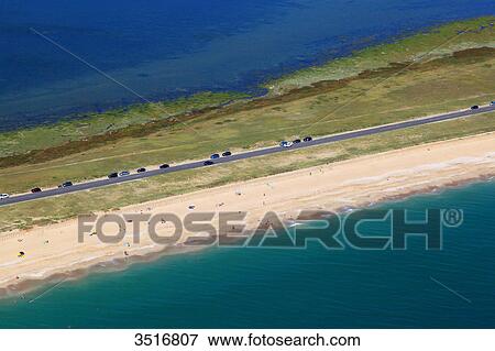 France, Brittany, Morbihan. Gavres peninsula. Aerial view. View Large Photo Image Stock Photo - France, Brittany, Morbihan. Gavres peninsula. Aerial view.. Fotosearch