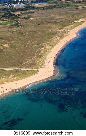 France, Brittany, Morbihan. Gavres peninsula. Aerial view. View Large Photo Image Stock Photo - France, Brittany, Morbihan. Gavres peninsula. Aerial view.. Fotosearch