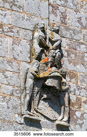 France, Brittany, Morbihan. Le Faouet or Ar Faoued. Saint Fiacre Chapel. View Large Photo Image Stock Photograph - France, Brittany, Morbihan. Le Faouet or Ar Faoued. Saint Fiacre Chapel.. Fotosearch