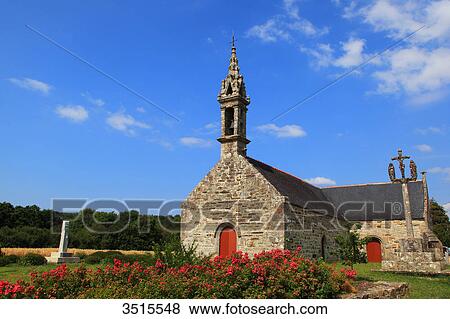 France. Brittany. Saint Nic Church. View Large Photo Image Stock Photo - France. Brittany. Saint Nic Church.. Fotosearch