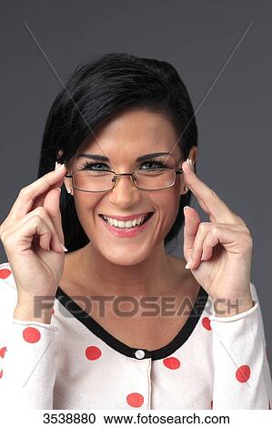 France, brown young woman in studio View Large Photo Image Stock Image - France, brown young woman in studio. Fotosearch