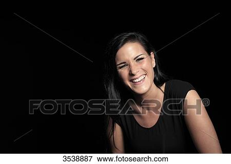 France, brown young woman in studio View Large Photo Image Stock Photo - France, brown young woman in studio. Fotosearch