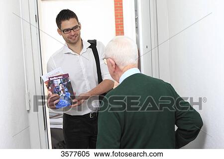 France, canvassing at the main door View Large Photo Image Stock Photography - France, canvassing at the main door. Fotosearch