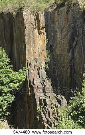 France, Center of France, Donzenac, the tails of Travassac, quarries of slate View Large Photo Image Stock Image - France, Center of France, Donzenac, the tails of Travassac, quarries of slate. Fotosearch