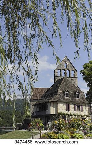 France, Center of France, Beaulieu-sur-Dordogne. The chapel of penitents, religious heritage, church View Large Photo Image Stock Photograph - France, Center of France, Beaulieu-sur-Dordogne. The chapel of penitents, religious heritage, church. Fotosearch
