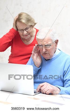 France, elderly and new technologies View Large Photo Image Stock Photo - France, elderly and new technologies. Fotosearch